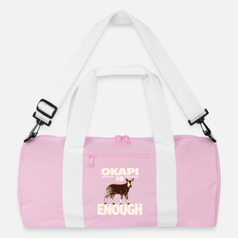 Okapi-liebhaber Okapi-tier Seltene Tierweltliebe Recycelte Duffel Bag