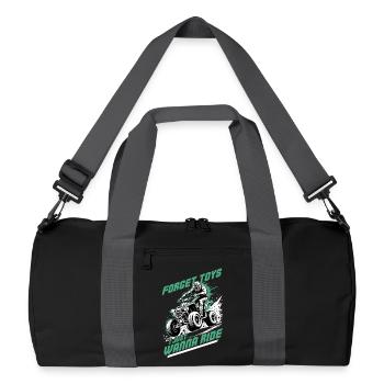 Quad ATV Garçons Hommes Quad Wheeler - Sac de sport recyclé - noir/gris graphite - Devant