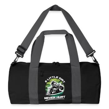 Quad ATV Garçons Hommes Quad Wheeler - Sac de sport recyclé - noir/gris graphite - Devant