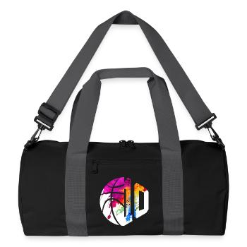 NO. 10 NUMBER 10 BASKETBALL 10TH BIRTHDAY - Recycled Duffel Bag - black/graphite grey - Front