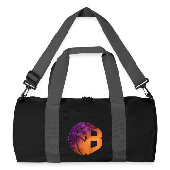 NUMÉRO 8 BASKETBALL 8E ANNIVERSAIRE - Sac de sport recyclé - noir/gris graphite - Devant