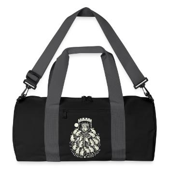 King Popiel And The Mice Legend - Recycled Duffel Bag - black/graphite grey - Front