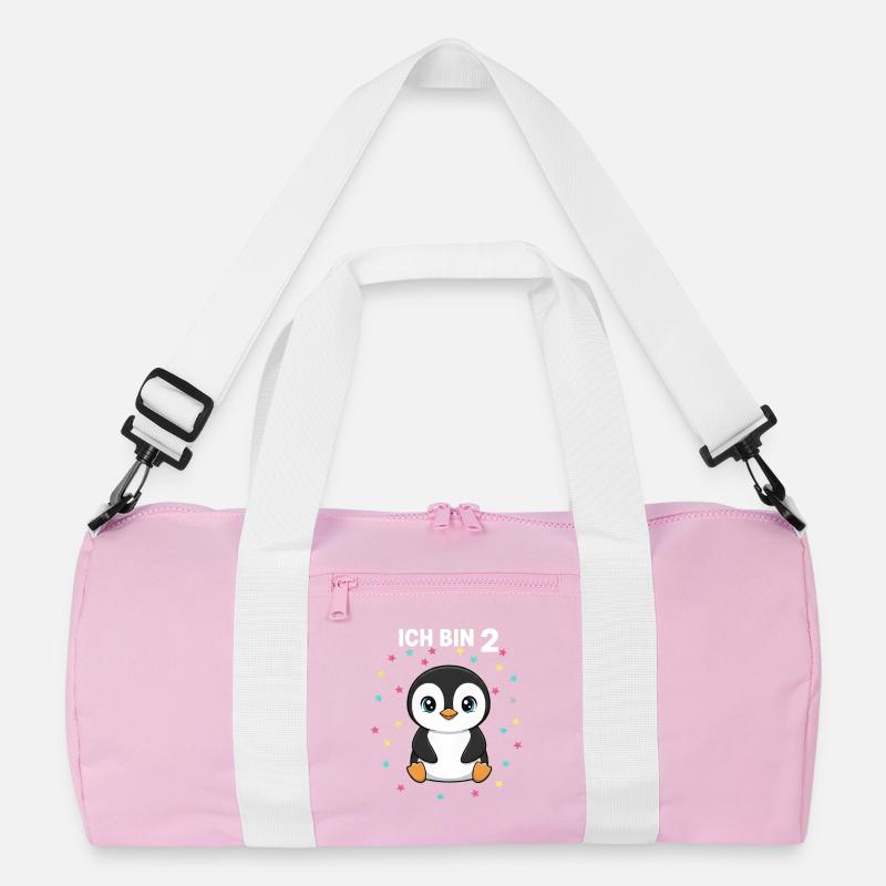 Ich bin 2 - Süßes Pinguin zum 2. Geburtstag Recycelte Duffel Bag