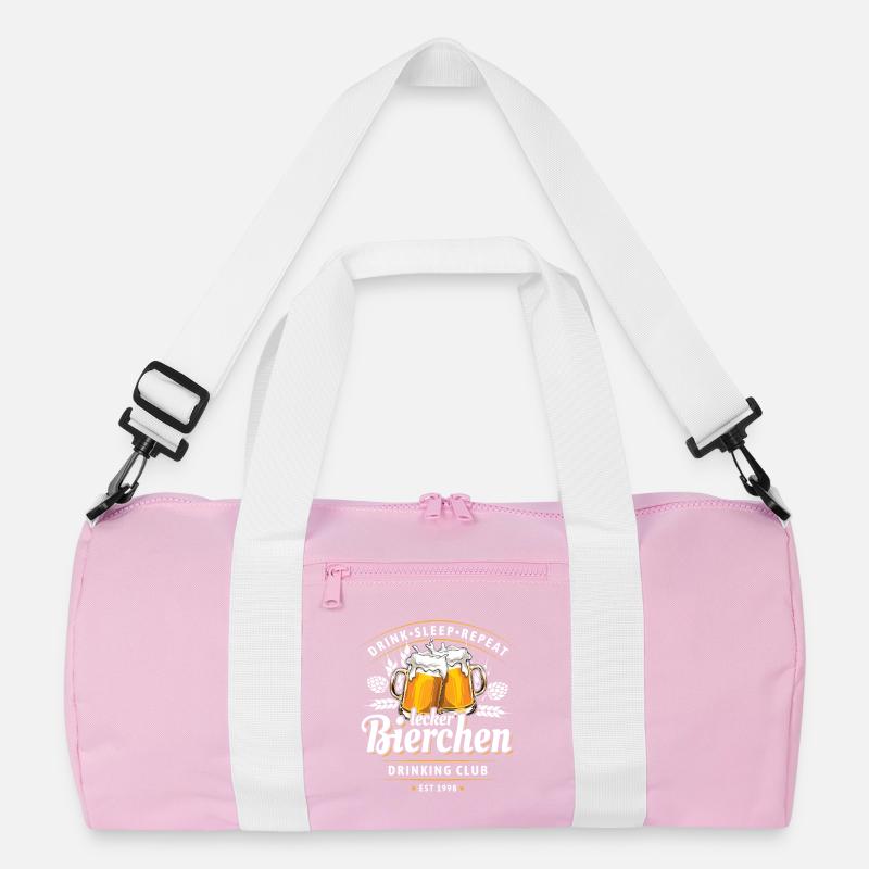 Lecker Bierchen Drinking Club | Bier | Vatertag Recycelte Duffel Bag