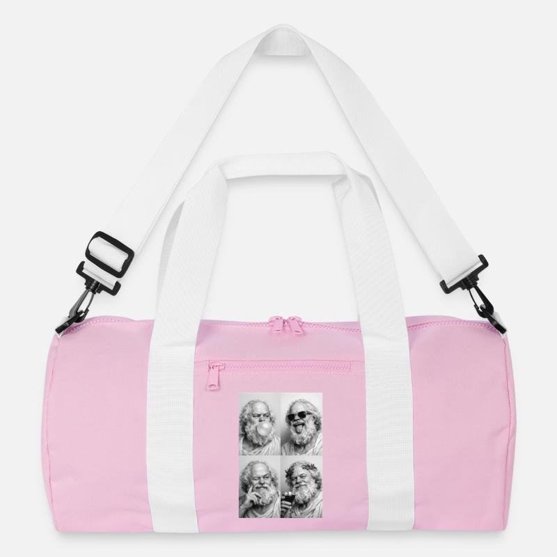 Socrates Collage Recycelte Duffel Bag