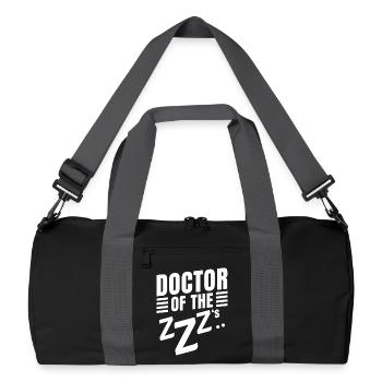 Anesthesiologist Doctor Of ZZZ Specialist - Recycled Duffel Bag - black/graphite grey - Front