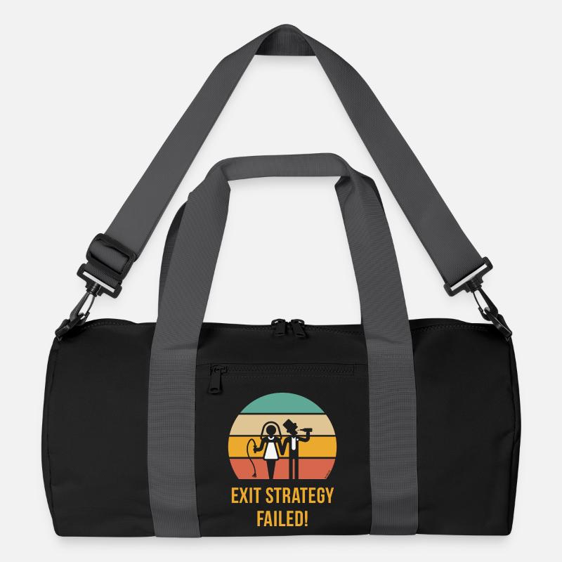 Exit Strategy Failed! (JGA Bräutigam Game Over 5C) Recycelte Duffel Bag