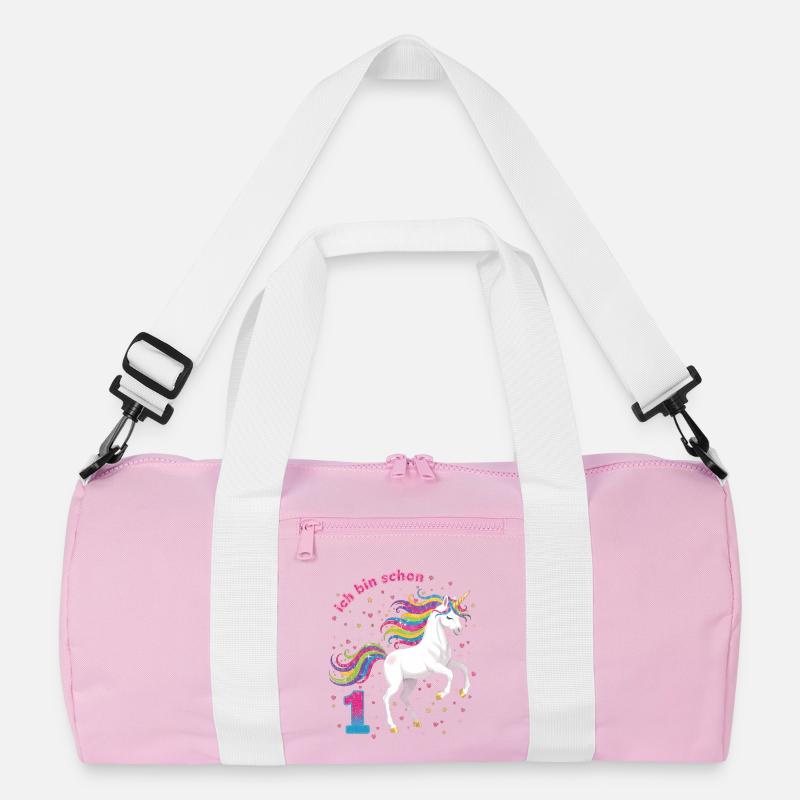 1. Geburtstag Einhorn Mädchen Ich bin schon 1 Recycelte Duffel Bag