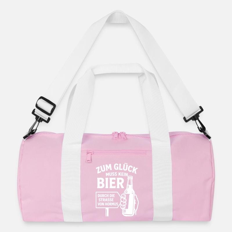 Bier Spruch Bierflasche  Strasse von Hormus Recycelte Duffel Bag