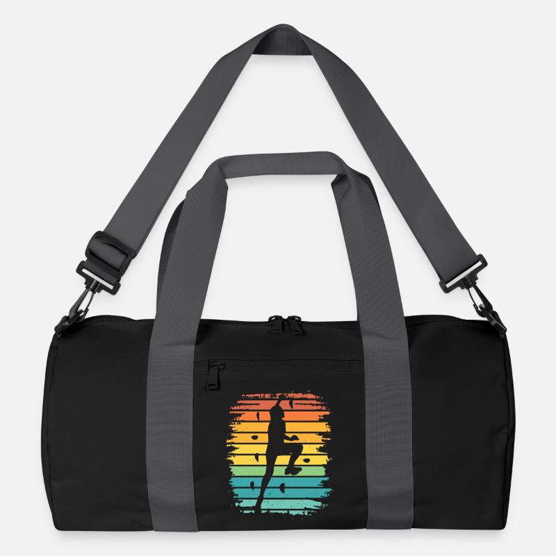 Boulderer Boulder Bouldering Recycled Duffel Bag