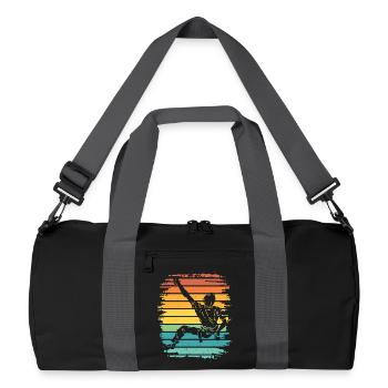 Boulderer Boulder Bouldering - Recycled Duffel Bag - black/graphite grey - Front