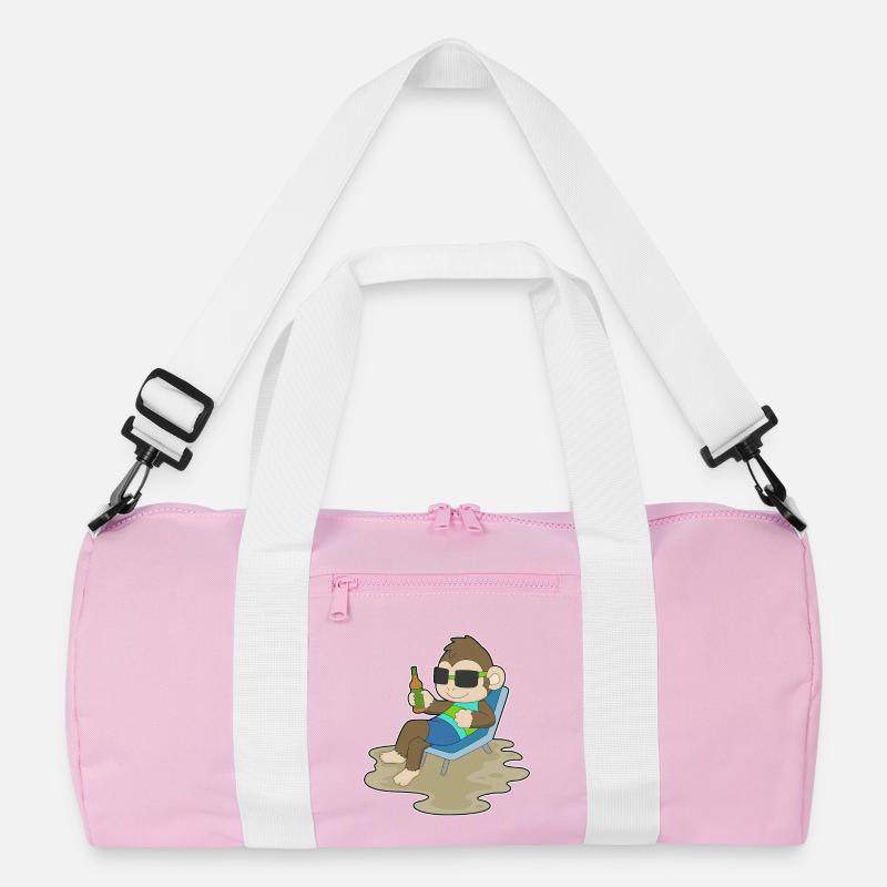 Affe Flasche Bier Recycelte Duffel Bag
