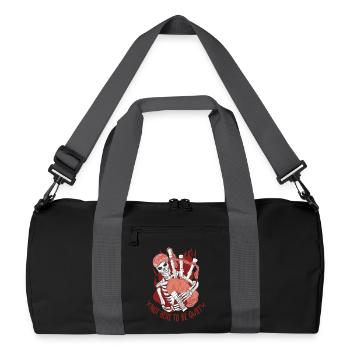 Cornemuses Cornemuses Pas là pour être silencieux - Sac de sport recyclé - noir/gris graphite - Devant