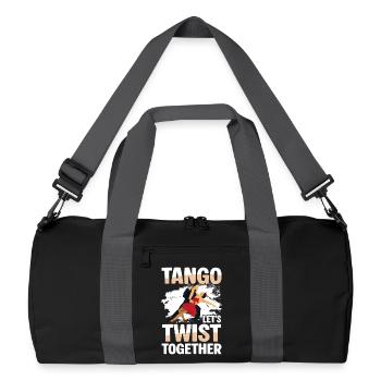 Tango Let's Twist Together Tanzfreude - Recycled Duffel Bag - black/graphite grey - Front