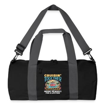 Cruisin Together Bahamas Memories Cruise - Recycled Duffel Bag - black/graphite grey - Front