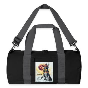 The Last Signal Home Beacon - Recycled Duffel Bag - black/graphite grey - Front