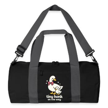 Tiny Honk - Recycled Duffel Bag - black/graphite grey - Front