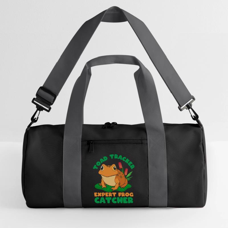 Frog Catcher Toad Tracker Expert Frog Recycelte Duffel Bag