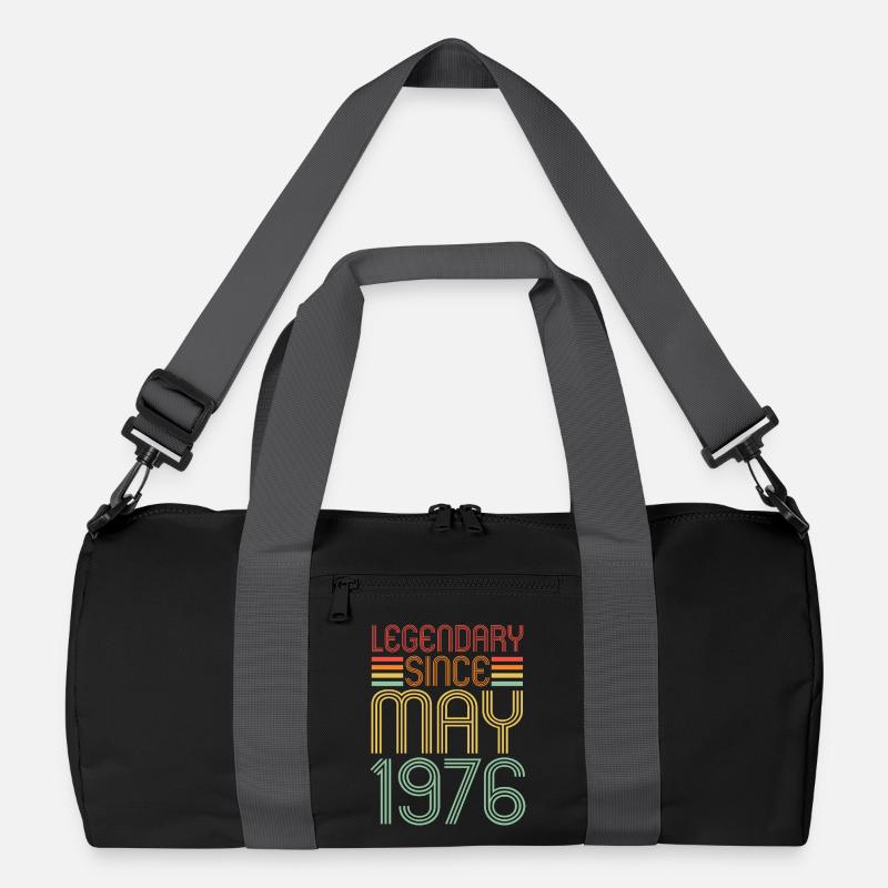 Legendary since May 1976, Geburtstag Recycelte Duffel Bag