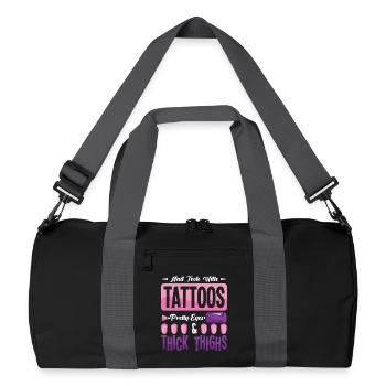 Nail Designer Nail Designer Cosmetics Nail Salon - Recycled Duffel Bag - black/graphite grey - Front