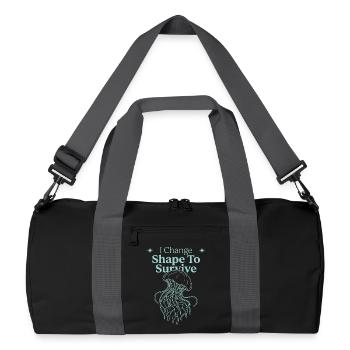 Jellyfish Ocean Jellyfish Flowy Soft Ocean Marine - Recycled Duffel Bag - black/graphite grey - Front
