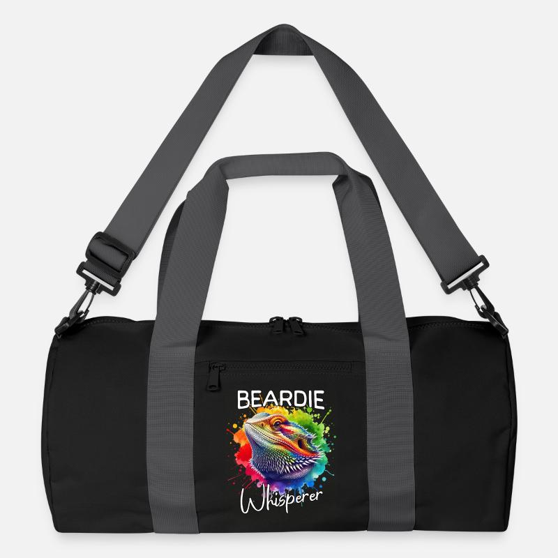 Bearded Dragon Whisperer Recycled Duffel Bag