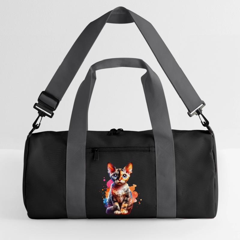 Devon Rex Geschenk Recycelte Duffel Bag