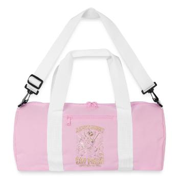 Barber Barbier Cut Fresh - Recycled Duffel Bag - pink/white - Front