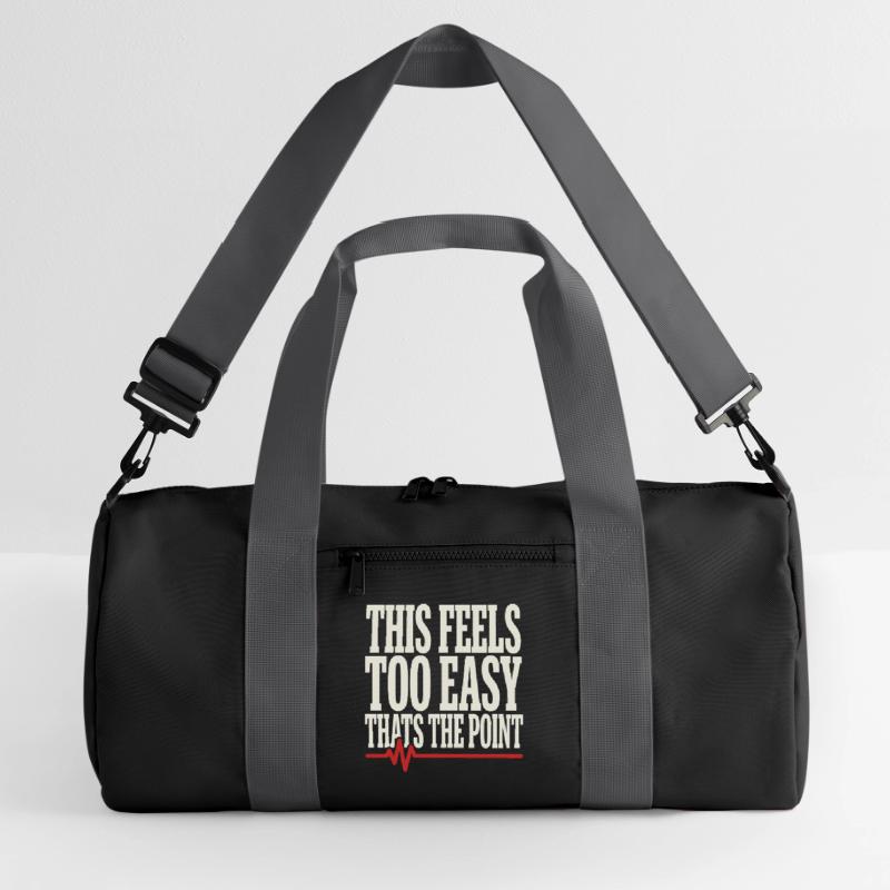 Zone 2 Training Herzfrequenztraining Einfaches Recycelte Duffel Bag