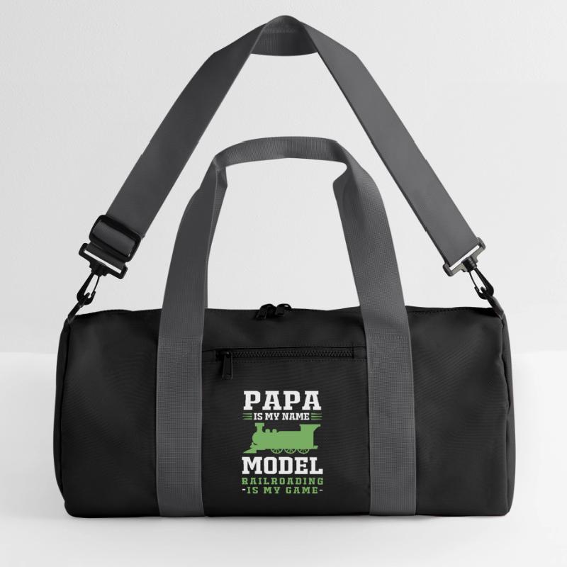 Model Railway Model Making Model Maker Recycled Duffel Bag