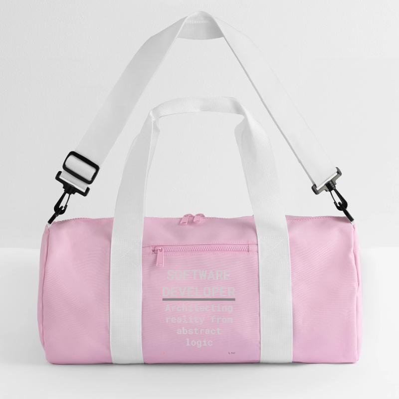 Software Developer: Logic Meets Reality Recycled Duffel Bag