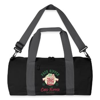 Pack Ripper Card Flipper Rare Find Collectible - Recycled Duffel Bag - black/graphite grey - Front