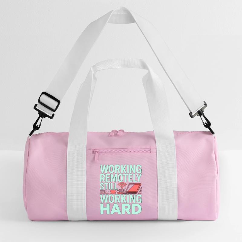 Remote Developer Working Remotely Web Programmer Recycled Duffel Bag