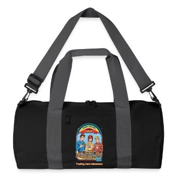 Trade Collect Repeat Trading Card Adventure - Recycled Duffel Bag - black/graphite grey - Front