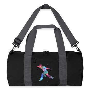 Capoeira Arts Martiaux Espace Kids Capoerista - Sac de sport recyclé - noir/gris graphite - Devant