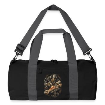 Soudeur Spécialiste en soudage - Sac de sport recyclé - noir/gris graphite - Devant