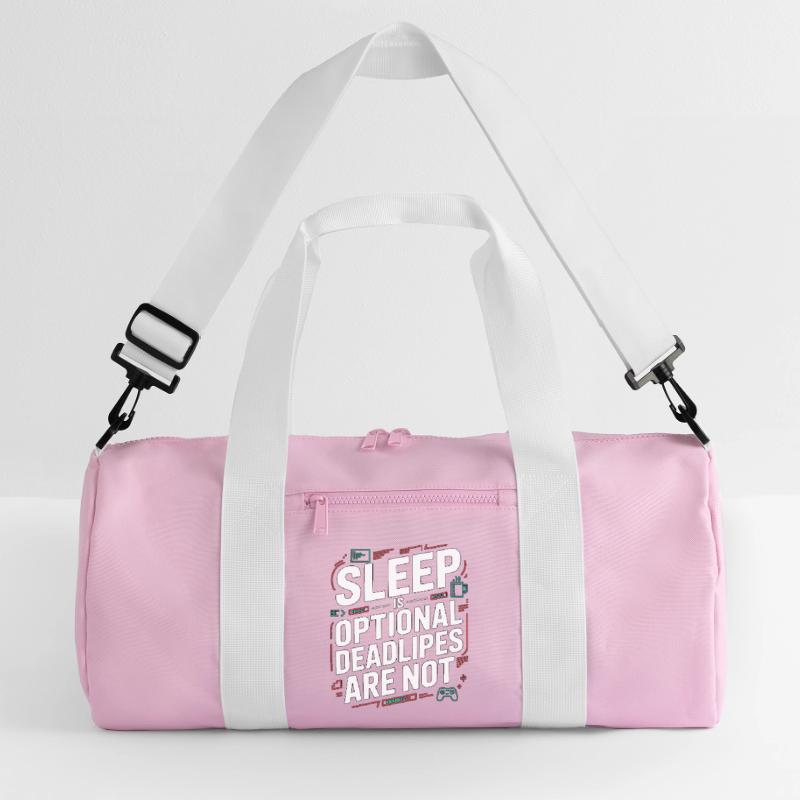 Game Developer Sleep Is Optional Game Programmer Recycelte Duffel Bag