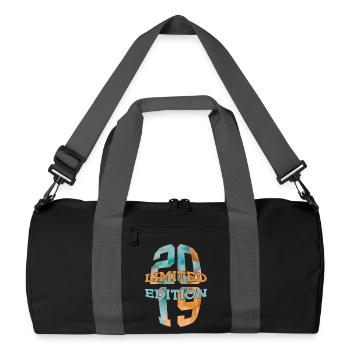 LIMITED EDITION 2019 7 YEARS 7TH BIRTHDAY - Recycled Duffel Bag - black/graphite grey - Front