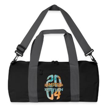 ÉDITION LIMITÉE 2004 22 ANS 22E ANNIVERSAIRE - Sac de sport recyclé - noir/gris graphite - Devant