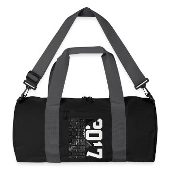 9 ANS ÉDITION LIMITÉE 2017 9E ANNIVERSAIRE - Sac de sport recyclé - noir/gris graphite - Devant