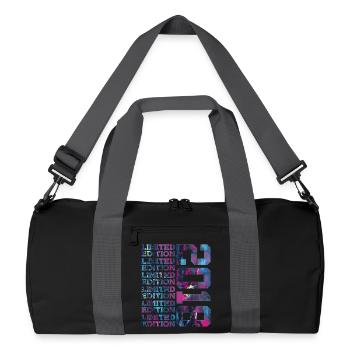 COOL 8 ANS ÉDITION LIMITÉE 8E ANNIVERSAIRE 2018 - Sac de sport recyclé - noir/gris graphite - Devant