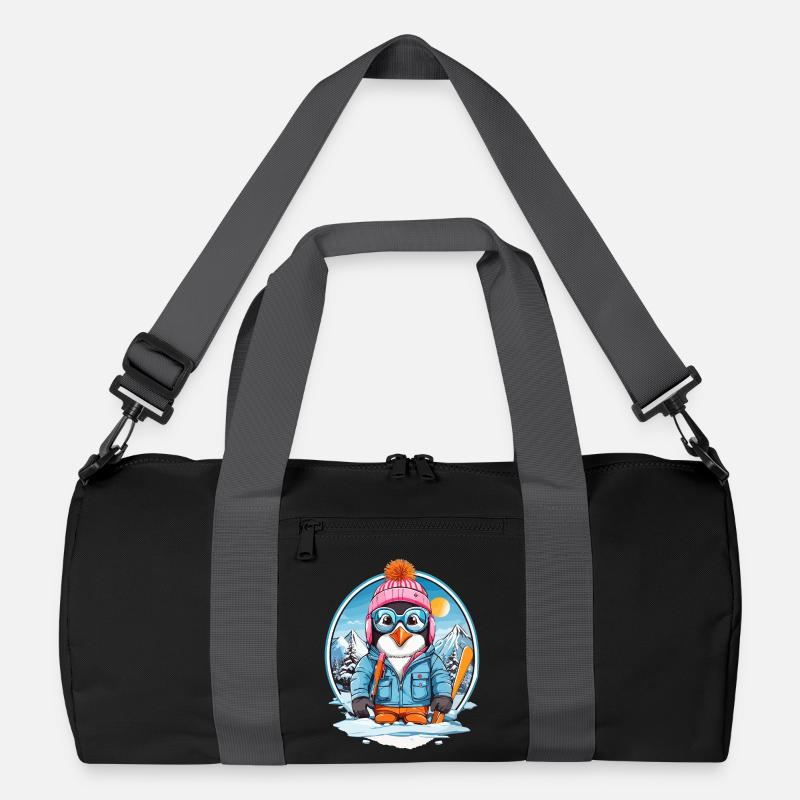 Süßer Pinguin Recycelte Duffel Bag