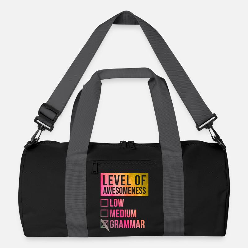 Grammar Recycled Duffel Bag