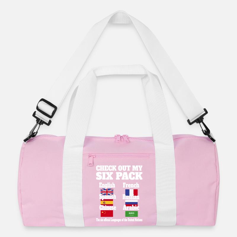 Sprachen Sixpack Recycelte Duffel Bag
