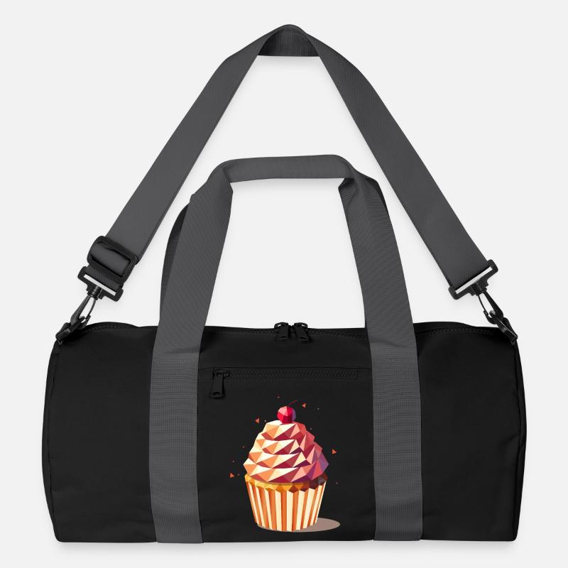 Cupcake – Farbenfrohes Design voller Genussfreude Recycelte Duffel Bag