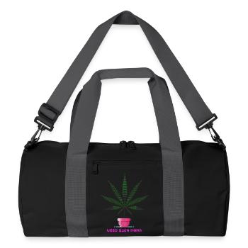 Weed Suga Mama - Recycled Duffel Bag - black/graphite grey - Front