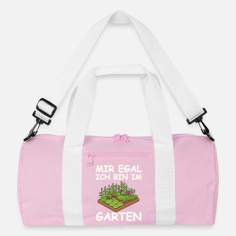 Mir Egal Ich Bin Im Garten Recycelte Duffel Bag