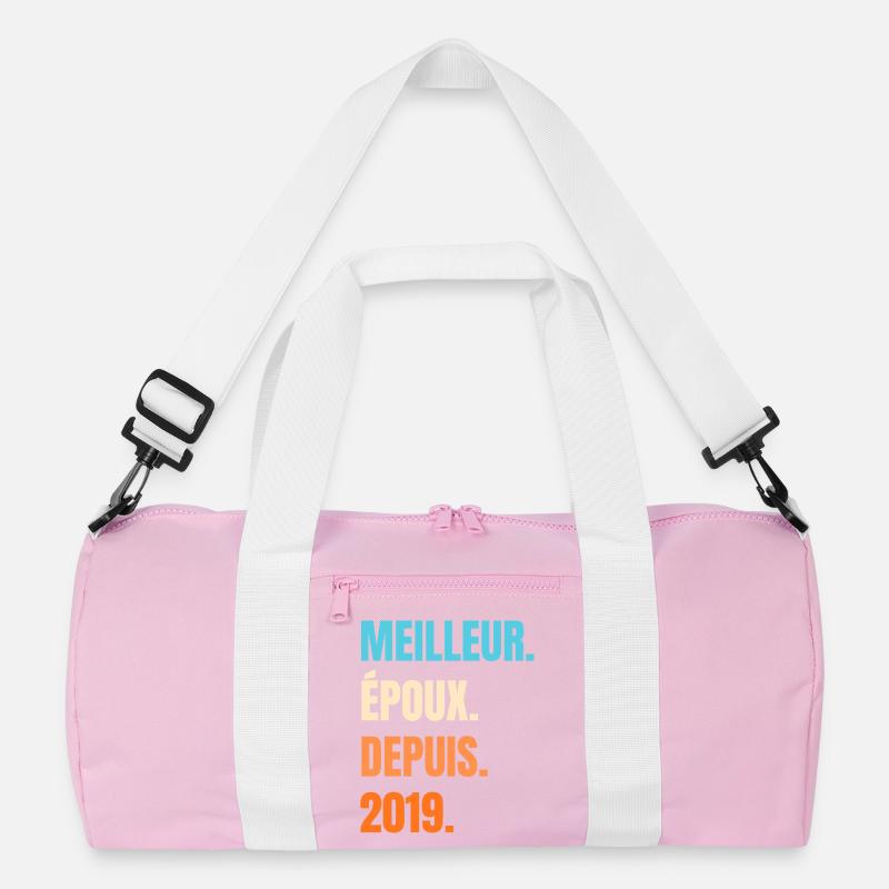 Best Husband Since 2019 Gift Husband Recycled Duffel Bag