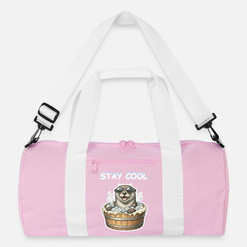Stay Cool Eisbaden Otter Recycelte Duffel Bag