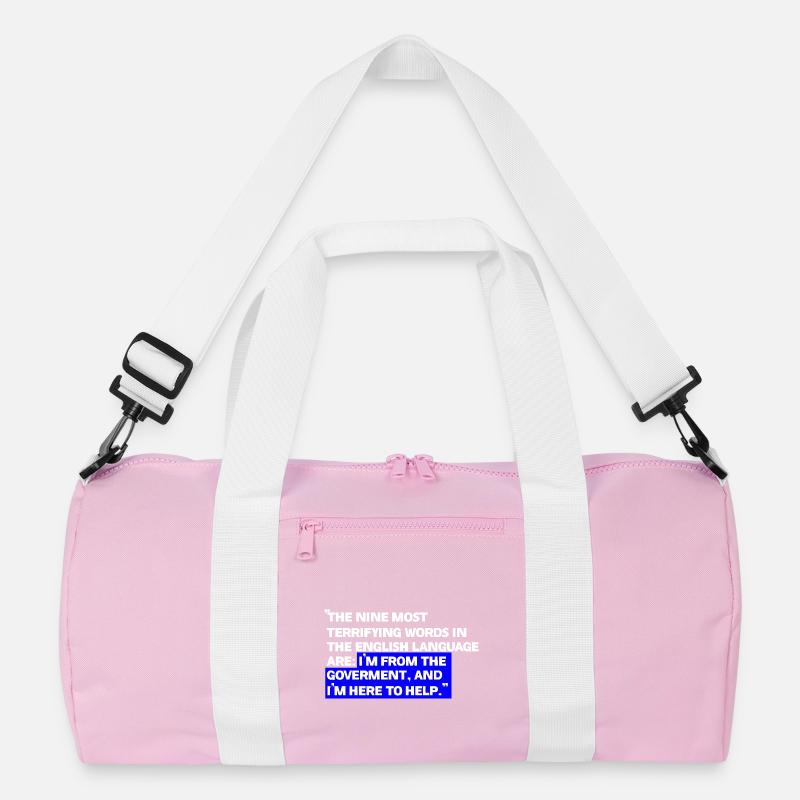 Paradoxical State Aid Quotes Recycled Duffel Bag